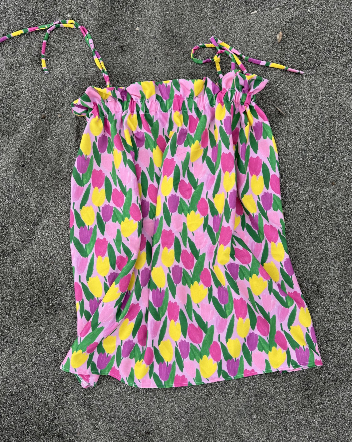 Vestido Coral Flow